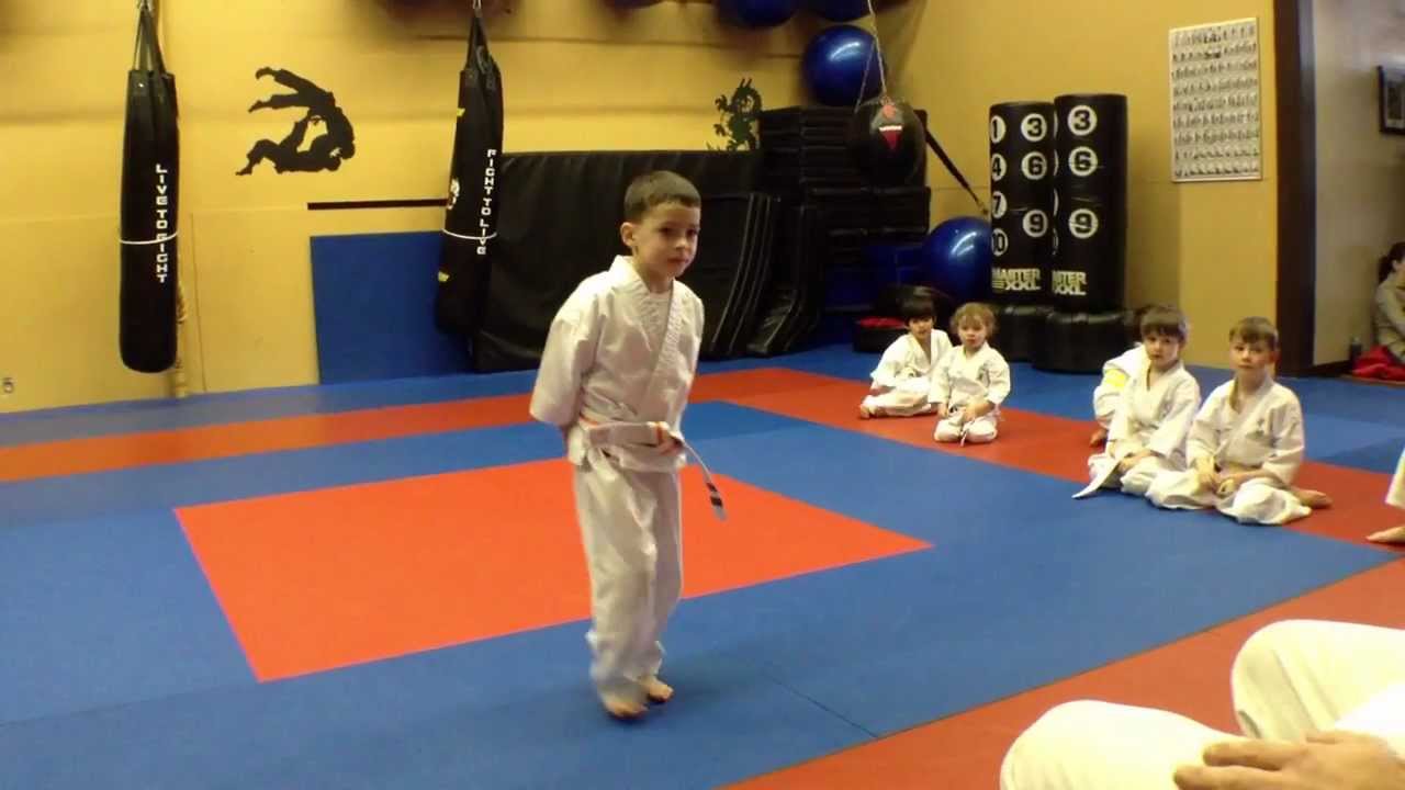 Kids martial arts training